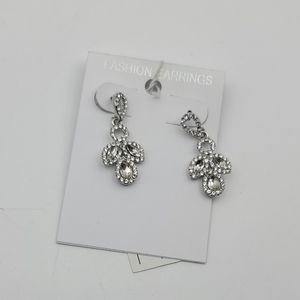 Fashion Rhinestone dangling earrings